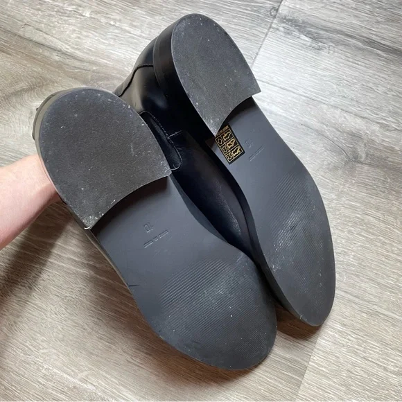 Everlane The New Modern Chelsea Boot Black Leather Pull On Bootie Size 9 - Picture 12 of 15